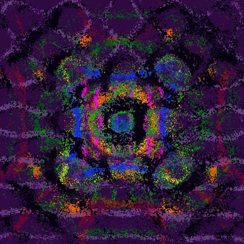 In This Shirt - The Irreppresibles Song-Inspired Contemporary Painting (VibraVisions)