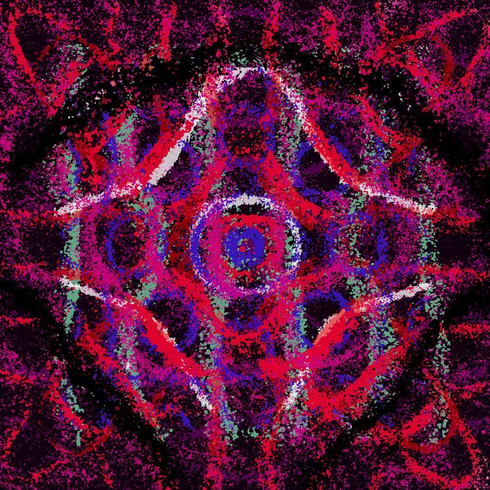 No More I Love You's - Annie Lennox Song-Inspired Contemporary Painting (VibraVisions)