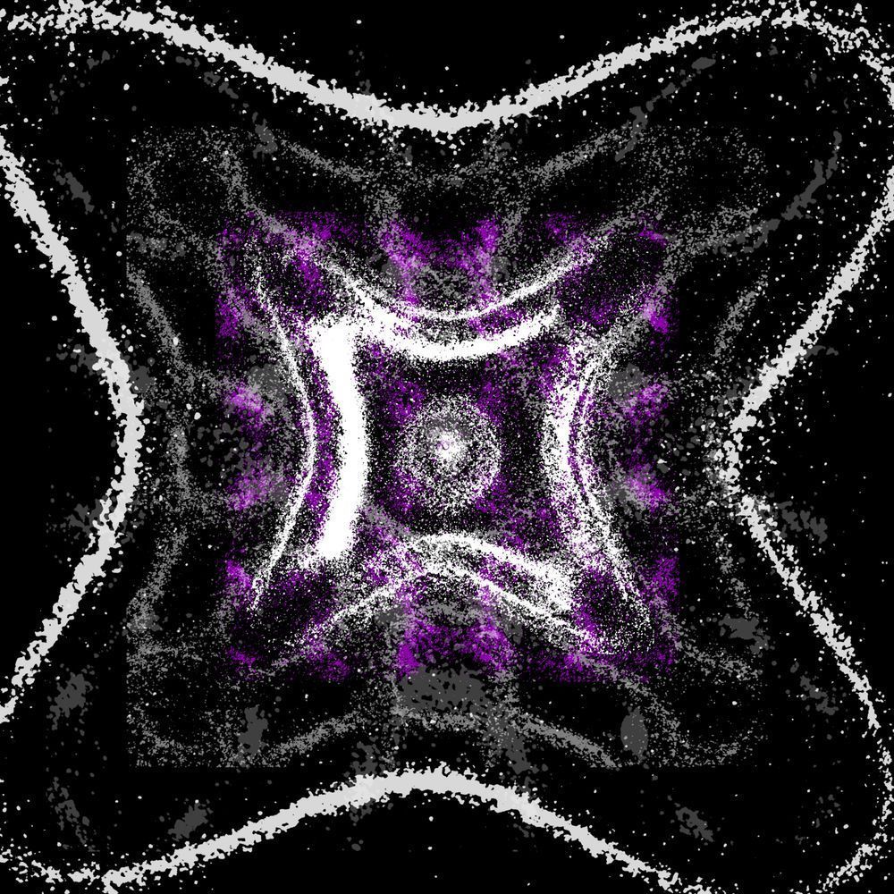 No Te Apartes De Mi - Vicentico Song-Inspired Contemporary Painting (VibraVisions)