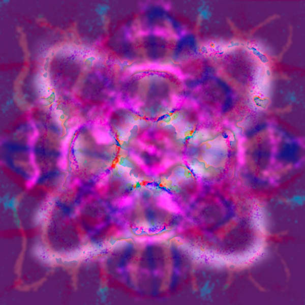 One More Second - Matt Berninger Song-Inspired Contemporary Painting (VibraVisions)