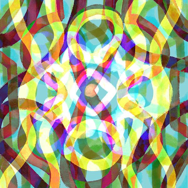 One Headlight - The Wallflowers | Music-Inspired Abstract Giclee Art