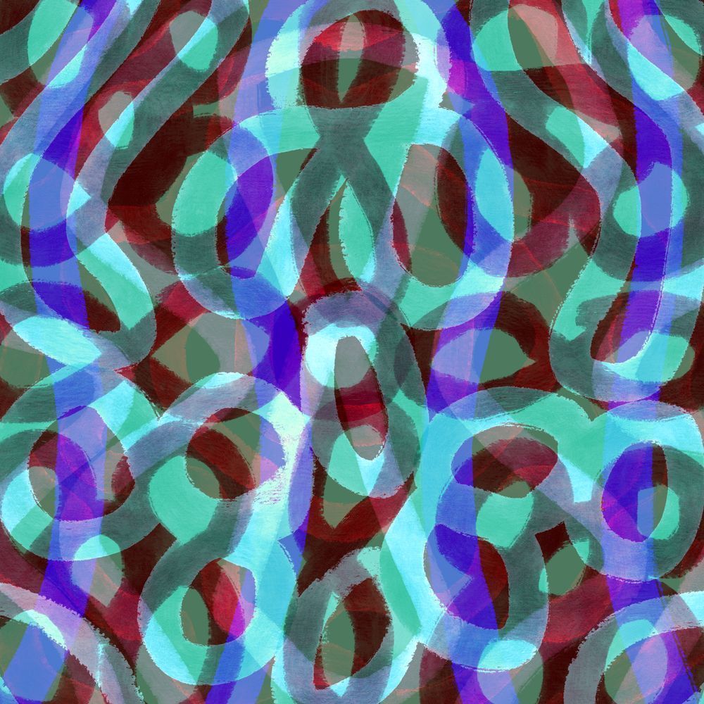 Lumbre - Sharif & Charles Ans Song Inspired Painting