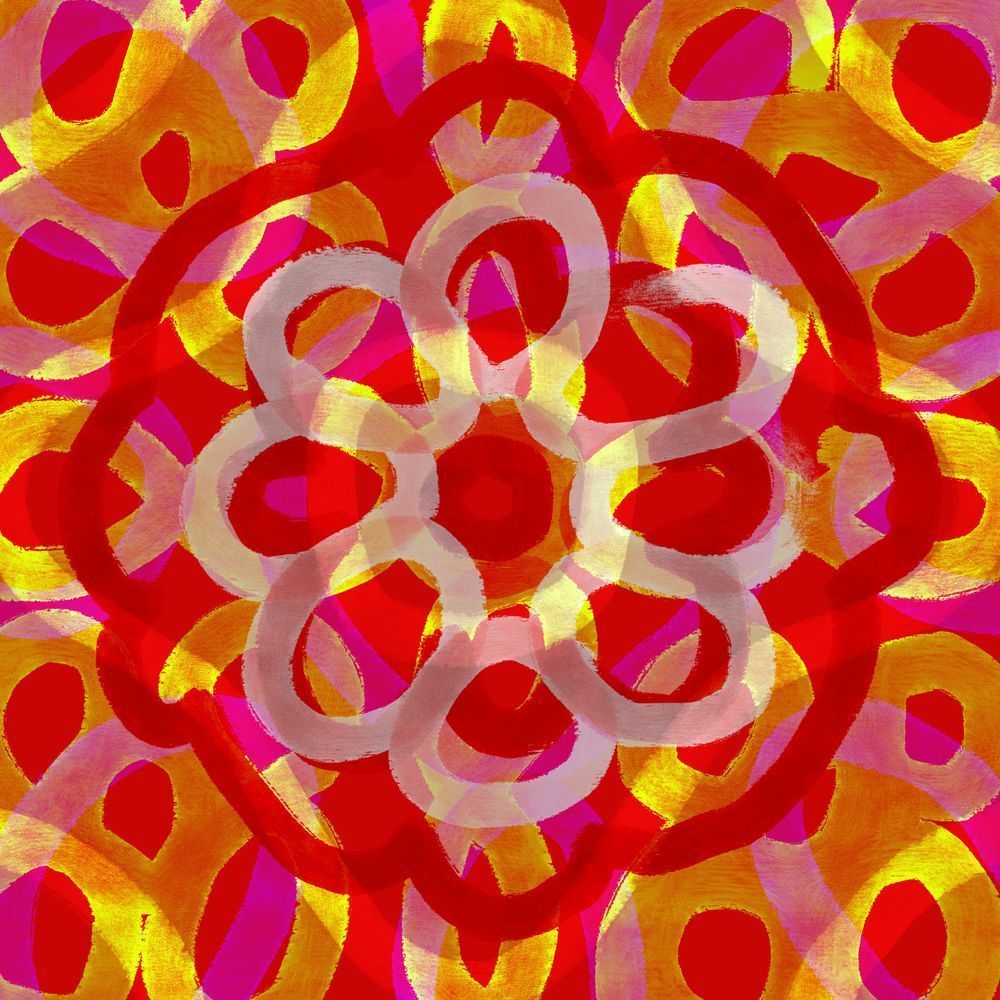 La Flor De Papa - Luis Abanto Morales Song Inspired Painting