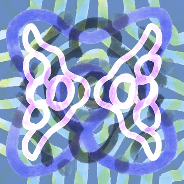 Lago en el Cielo - Gustavo Cerati Song-Inspired Contemporary Painting