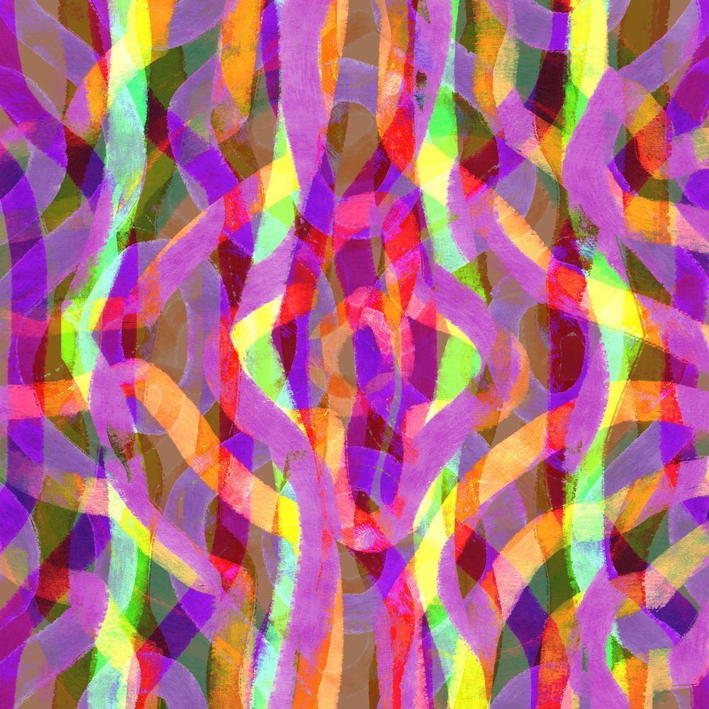 Long Jacket - Cake Song-Inspired Contemporary Painting