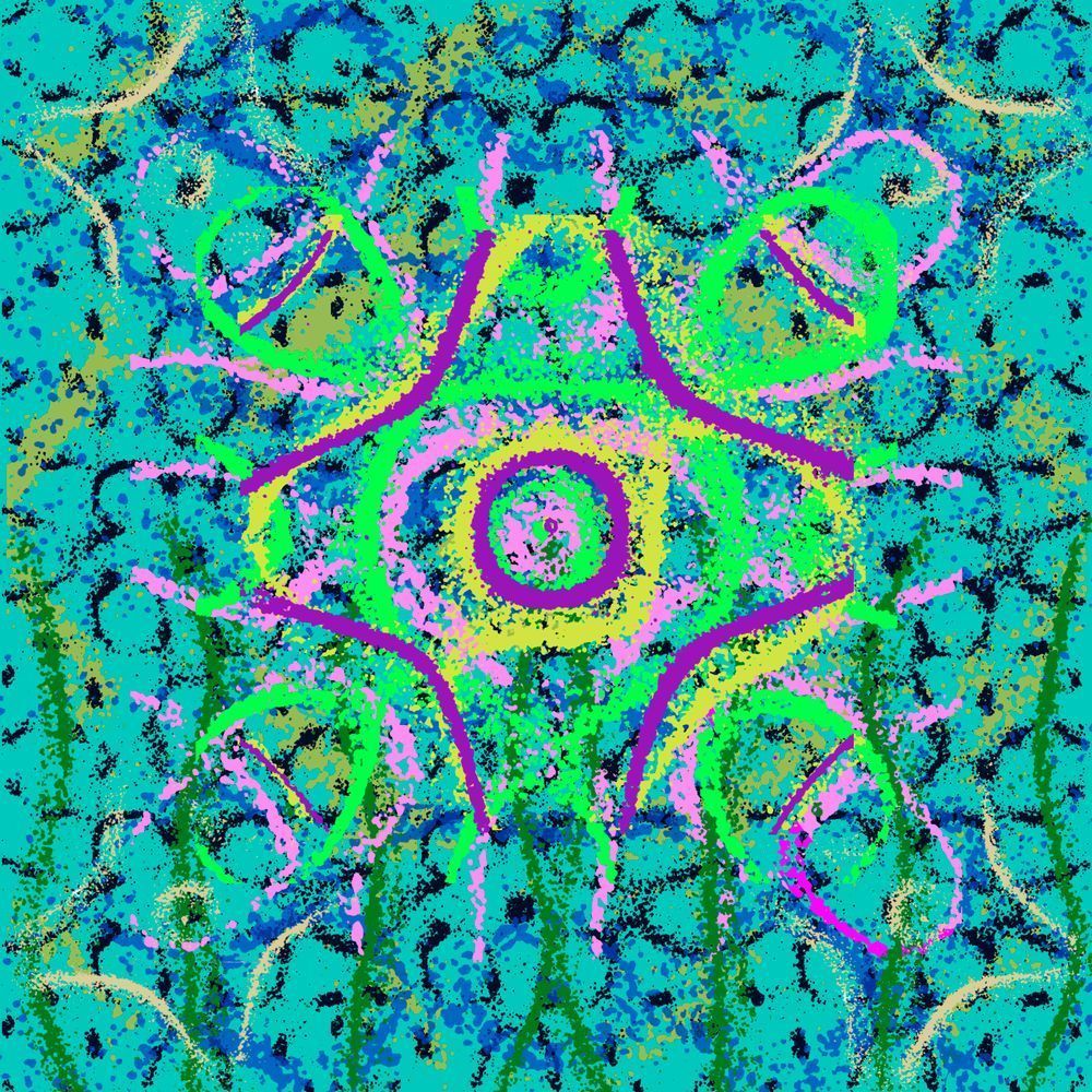 Lima - Rollin Thorne Song-Inspired Contemporary Painting (VibraVisions)