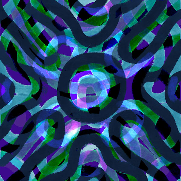 Mundo Raro - Fragil | Song-Inspired Contemporary Painting