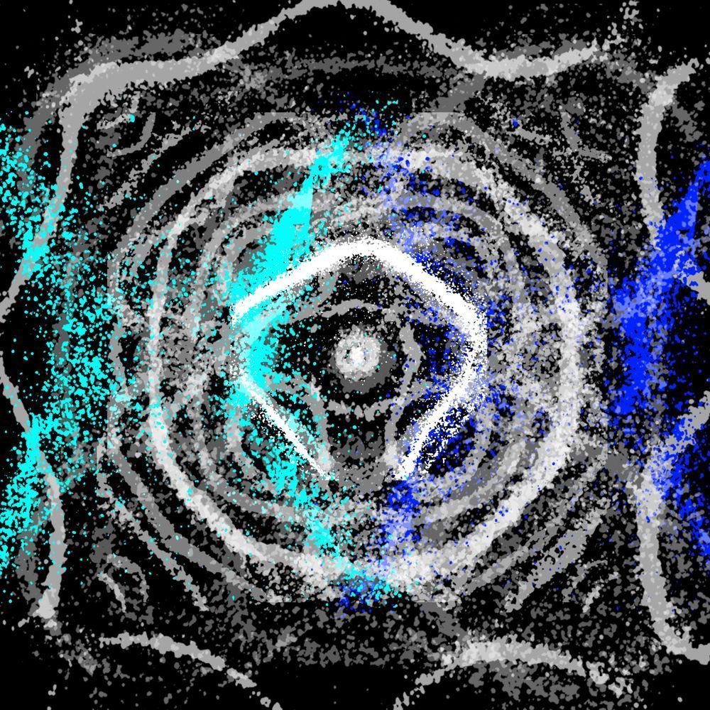 Myth - Beach House Song-Inspired Contemporary Painting (VibraVisions)