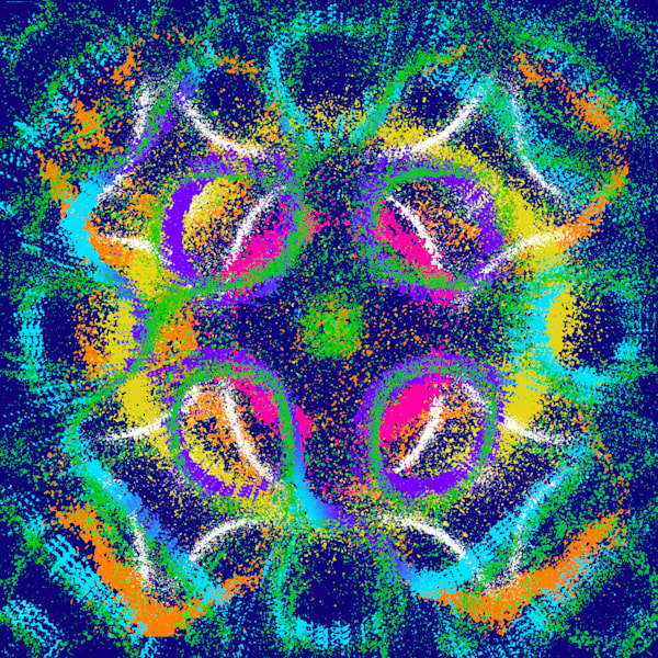 Maravilloso - Milena Warthon Song-Inspired Contemporary Painting (VibraVisions)