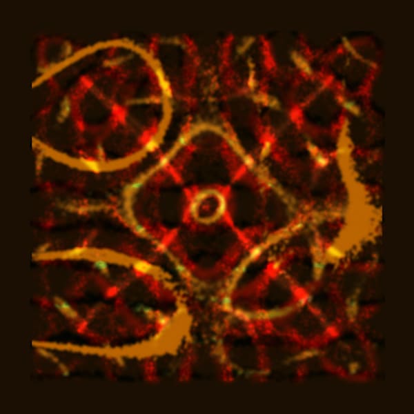 Maldicao - Rodrigo Lourenco Song-Inspired Contemporary Painting (VibraVisions)