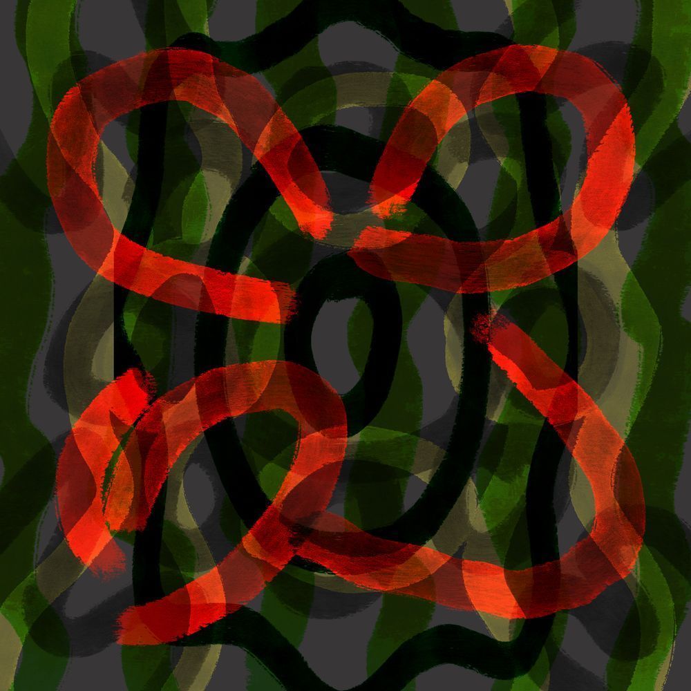 Rebel Yell - Billy Idol Song Inspired Painting