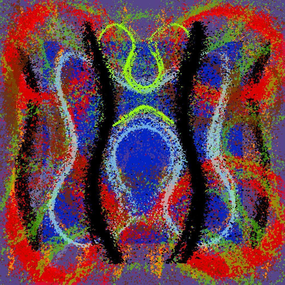 Robbers - The 1975 Song-Inspired Contemporary Painting (VibraVisions)