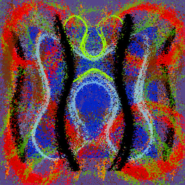 Robbers - The 1975 Song-Inspired Contemporary Painting (VibraVisions)