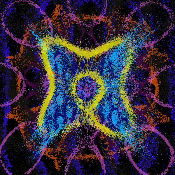 Stayin Alive - Bee Gees Song-Inspired Contemporary Painting (VibraVisions)