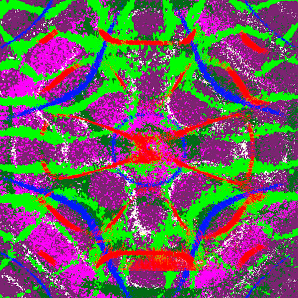 Serpiente Dios - La Nueva Invasion Song-Inspired Contemporary Painting (VibraVisions)