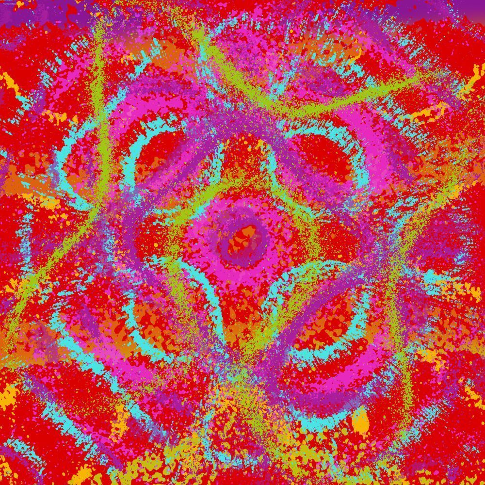 Si Tu La Quieres - David Bisbal and Aitana Song-Inspired Contemporary Painting (VibraVisions)