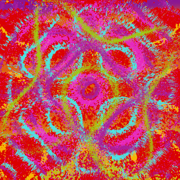 Si Tu La Quieres - David Bisbal and Aitana Song-Inspired Contemporary Painting (VibraVisions)