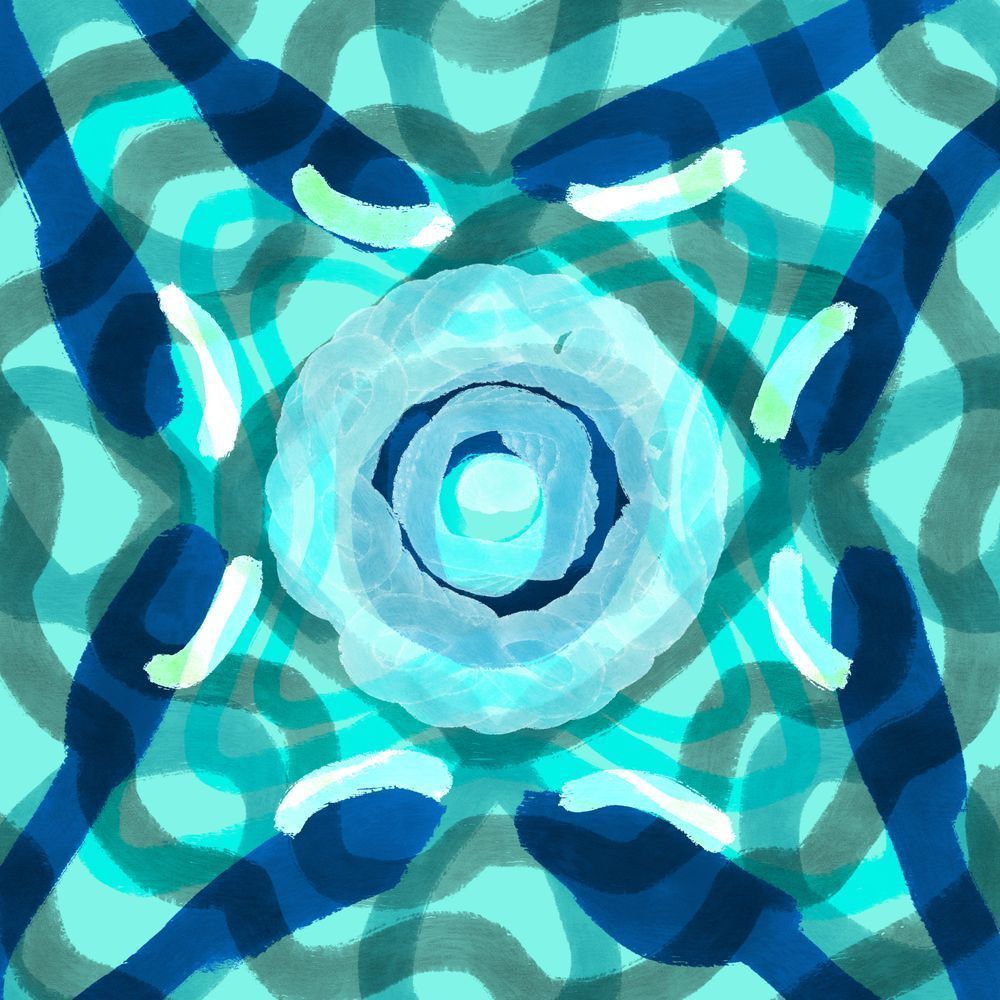 Porcelain - Moby Song Inspired Painting