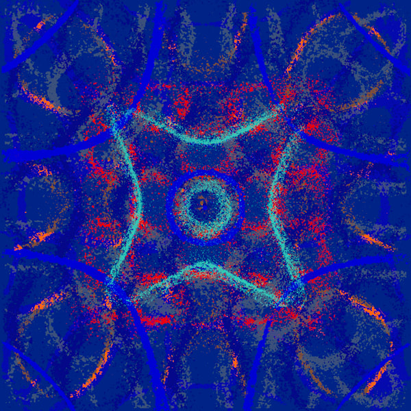 Quedate - Zen Song-Inspired Contemporary Painting (VibraVisions)