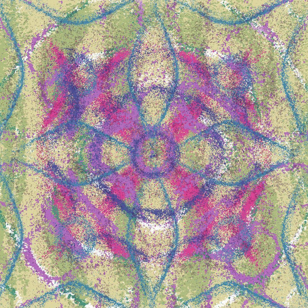 Tu Me Dejaste De Querer - C Tangana Song-Inspired Contemporary Painting (VibraVisions)