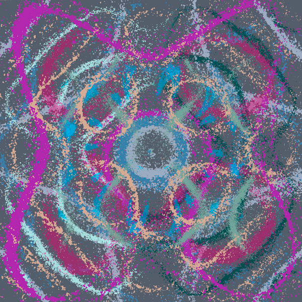 Tu - Mecano Song-Inspired Contemporary Painting (VibraVisions)