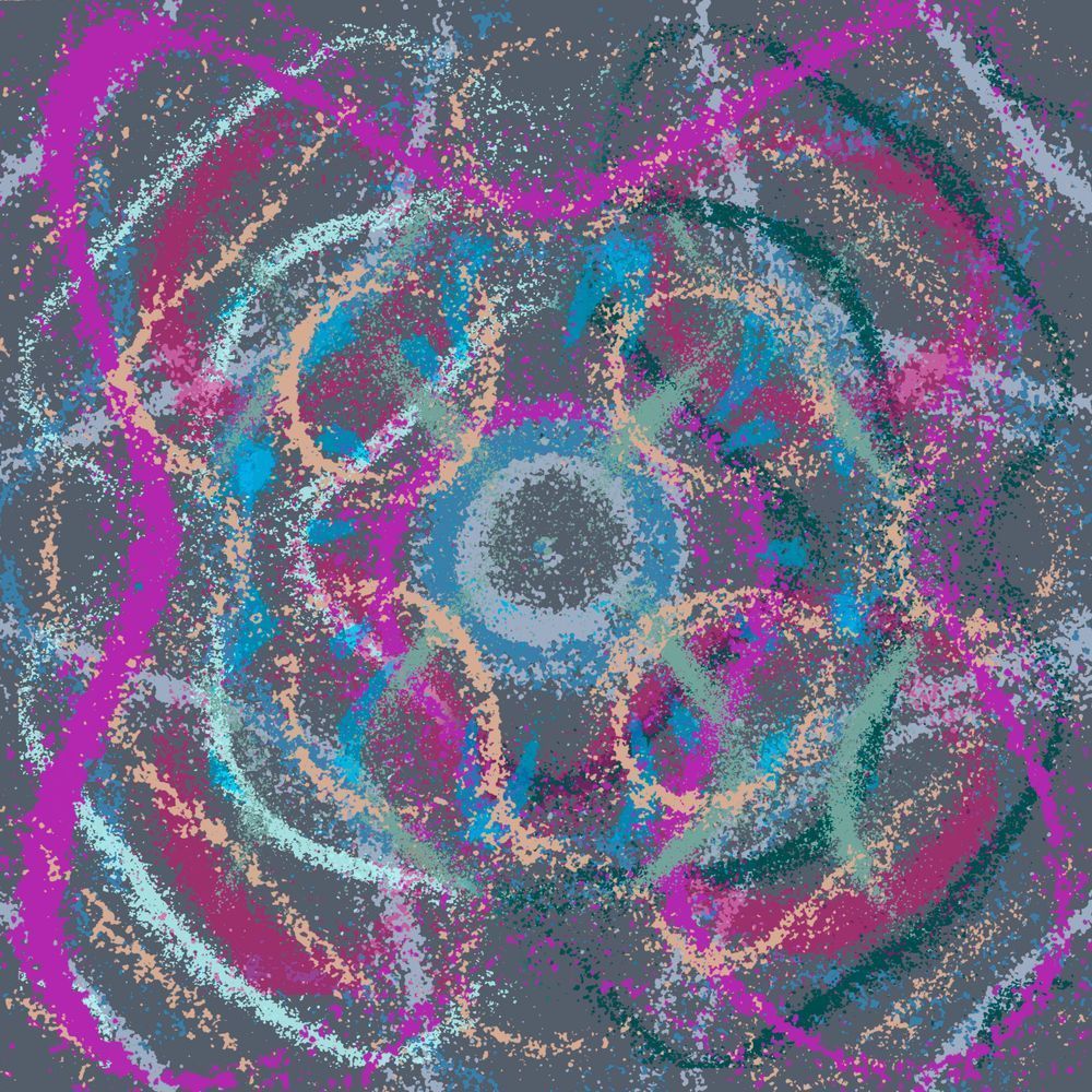 Tu - Mecano Song-Inspired Contemporary Painting (VibraVisions)