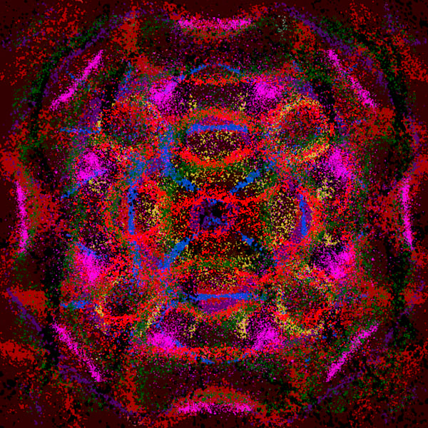 Te Quiero Porque Te Quiero - Rozalen and Rodrigo Cuevas Song-Inspired Contemporary Painting (VibraVisions)