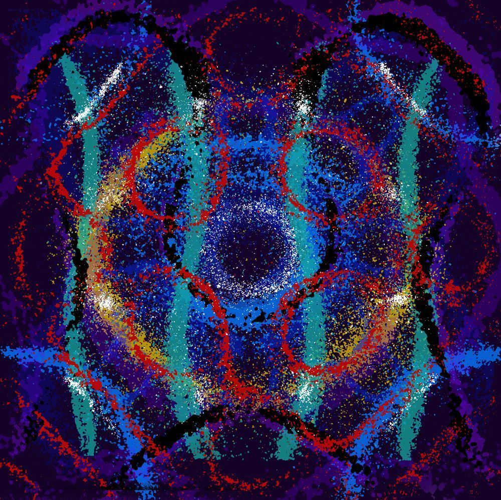 Todo Se Transforma - Jorge Dextler (VibraVisions) Song Inspired Painting