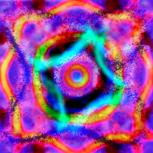 The Storm Live - Yanni (VibraVisions) Song Inspired Painting