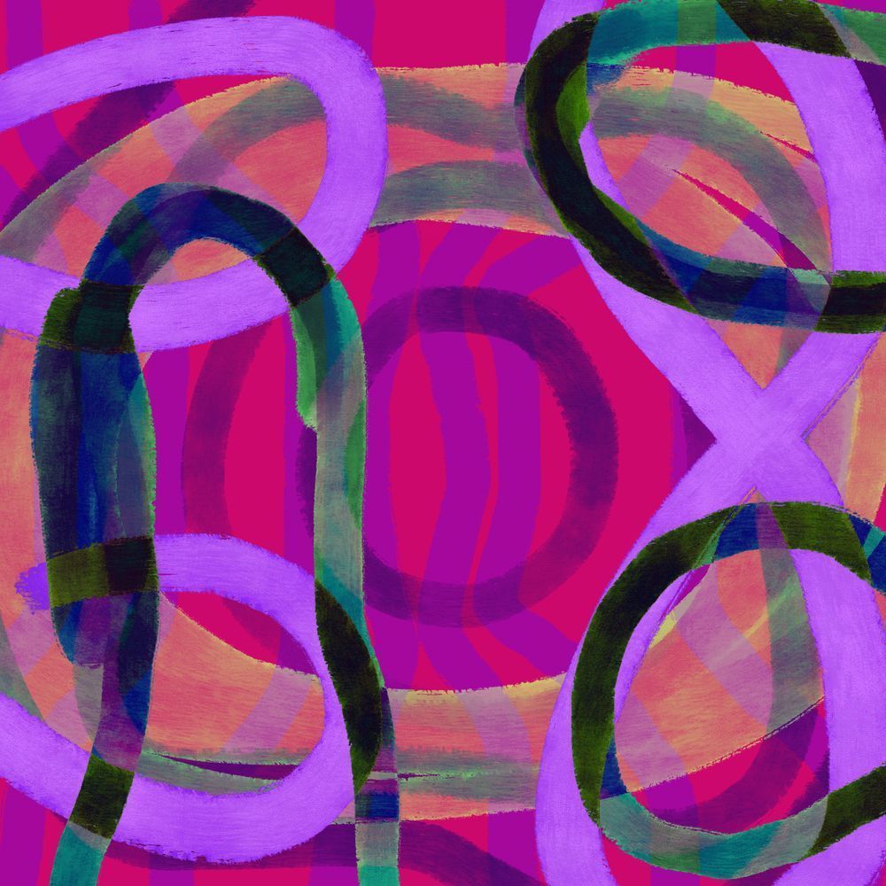 You Sexy Thing - Hot Chocolate Song-Inspired Contemporary Painting