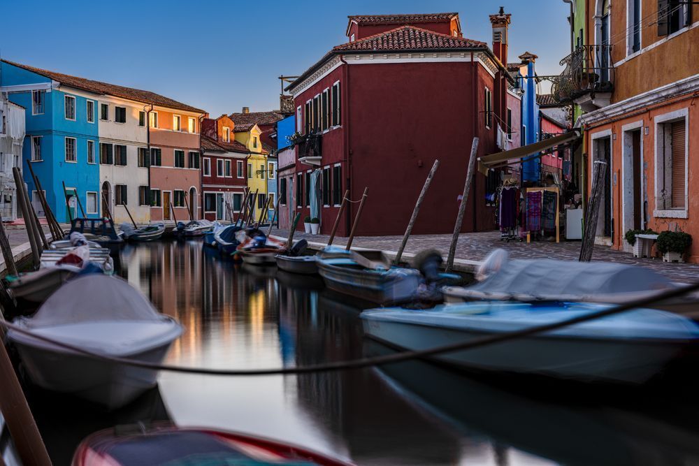 Burano - Colorful Venetian Island Artwork by Tim Jeltema