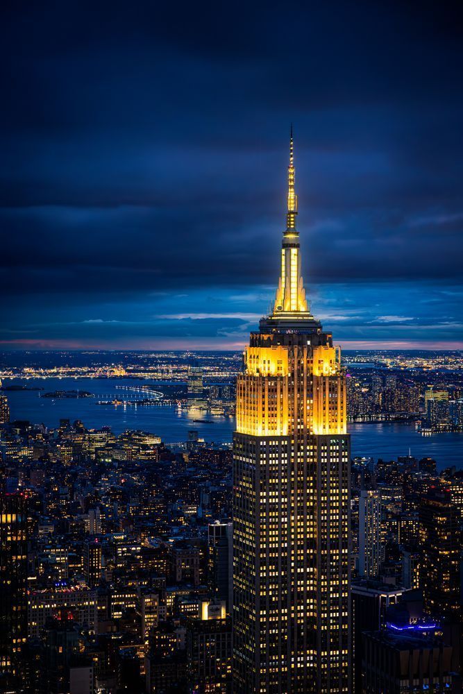 Empire State Building - Stunning Blue Hour Photography