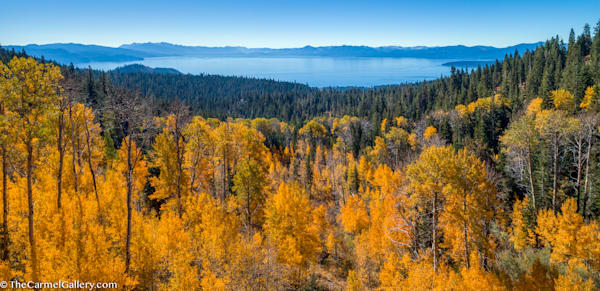 Autumn Panorama, Lake Tahoe Photography Art | The Carmel Gallery
