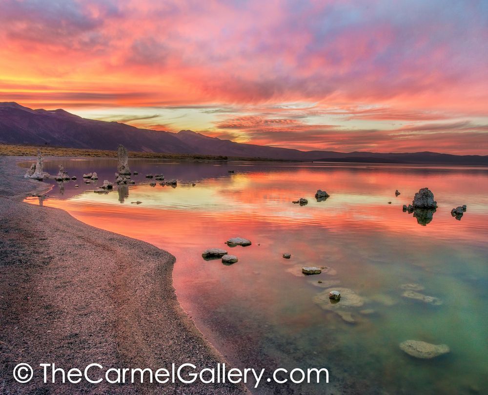 Autumn Sunset, Mono Lake