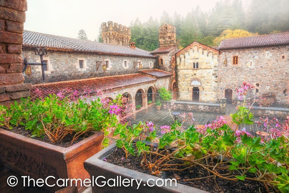 Autumn Rain, Castello di Amorosa