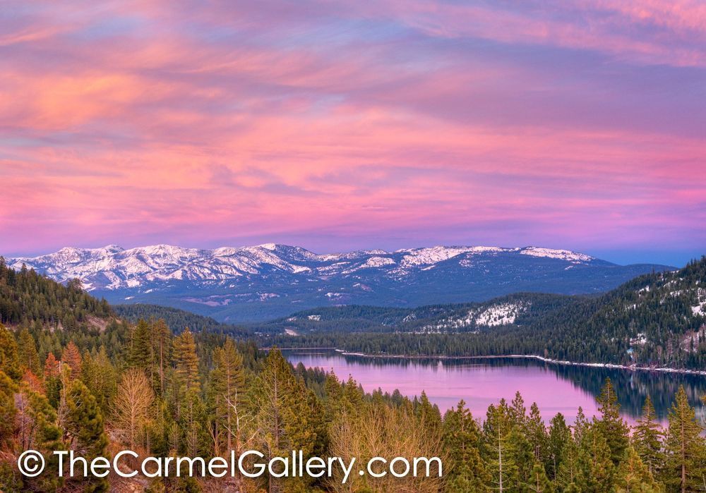 April Sunset, Donner Lake
