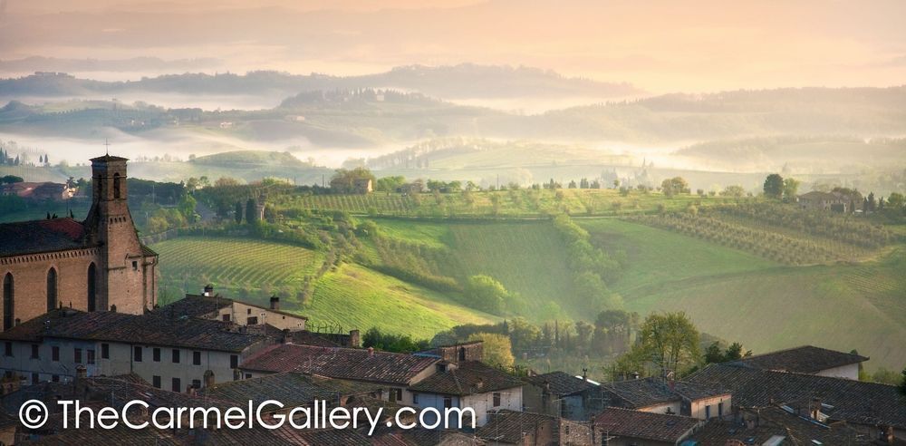 April Morning Tuscany