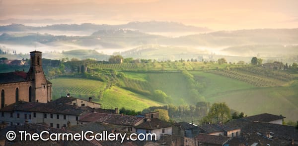 April Morning Tuscany