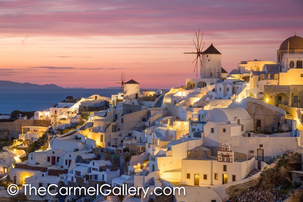 Afterglow Santorini