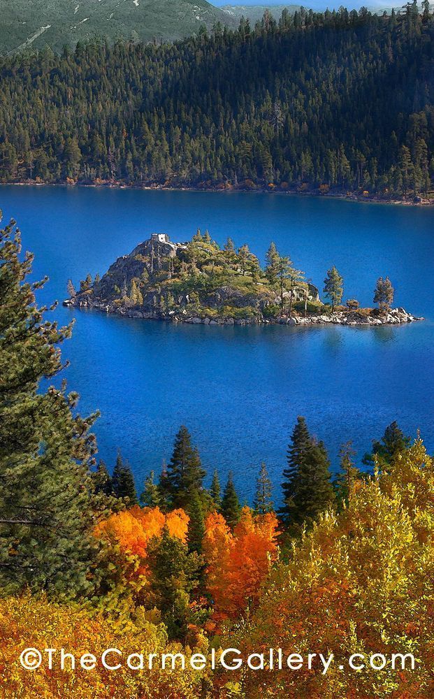 Fanette Island Emerald Bay Photography Art | The Carmel Gallery