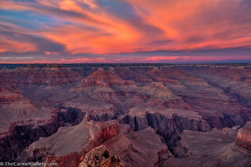 Grand Canyon Sunset Photography Art | The Carmel Gallery