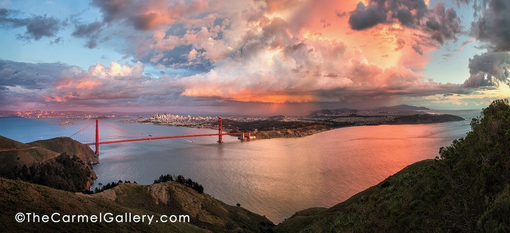 Grand Sunset San Francisco Photography Art | The Carmel Gallery