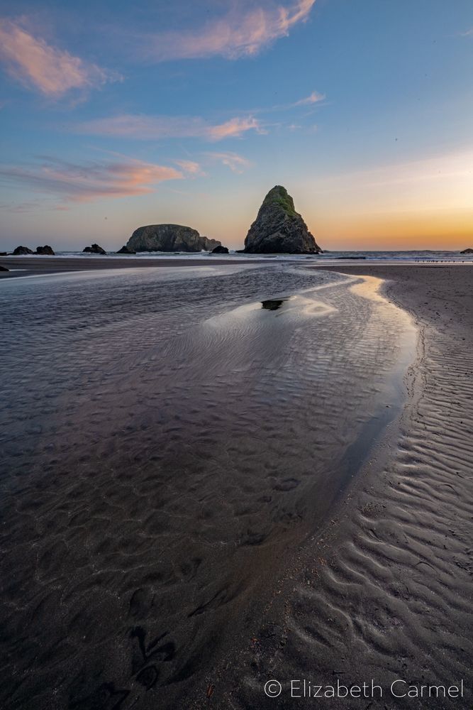 Oregon Coast Sunset Photography Art | The Carmel Gallery