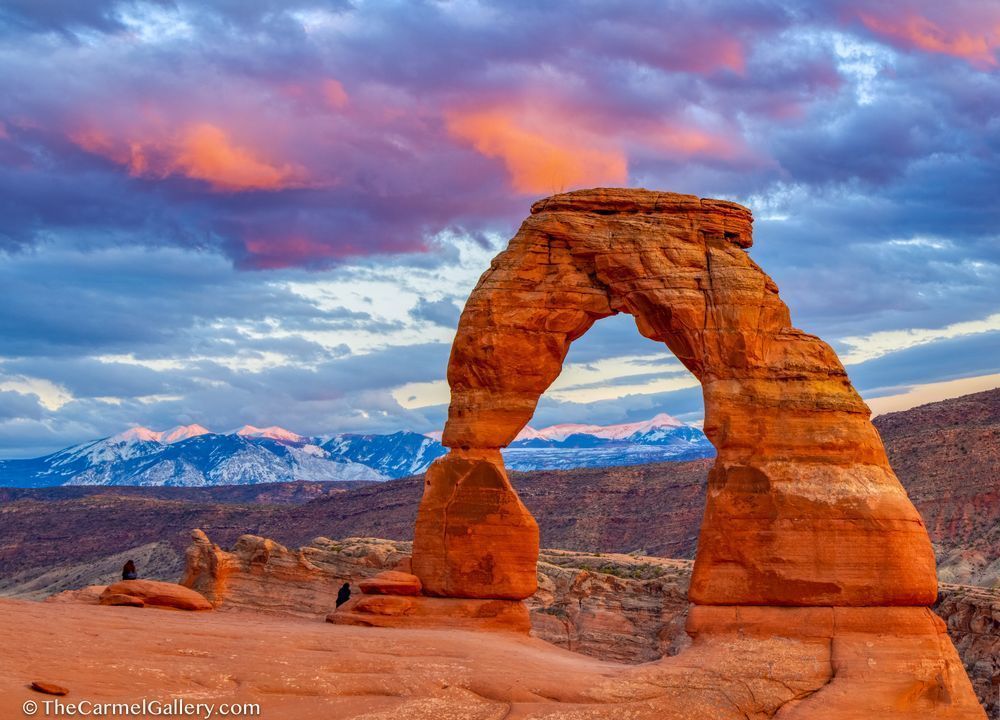 Delicate Arch & Alpenglow Photography Art | The Carmel Gallery