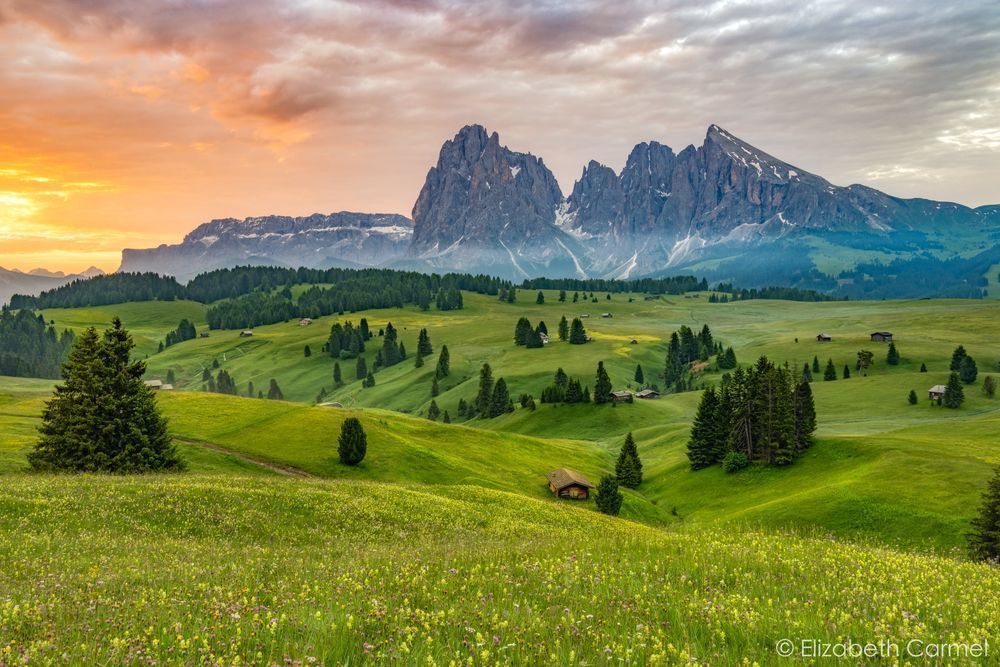 Dolomites Sunrise Photography Art | The Carmel Gallery