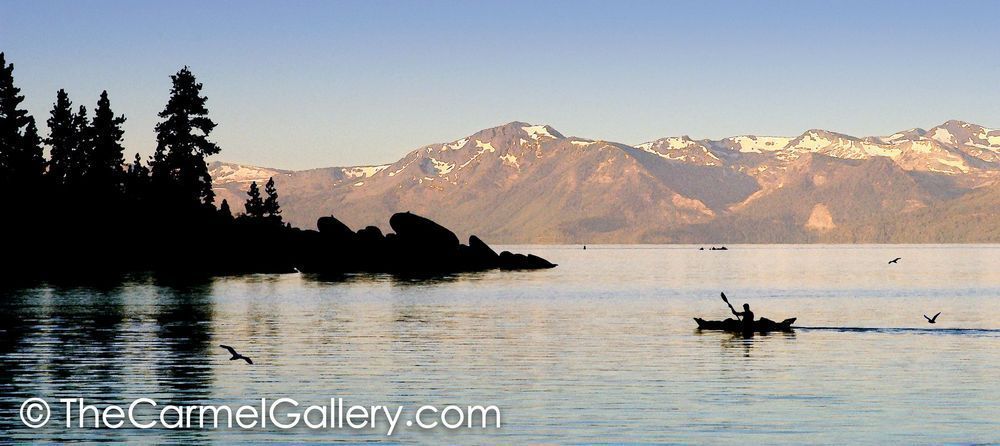 "Early Morning Sand Harbor" | Lake Tahoe fine art photography prints by Olof Carmel, The Carmel Gallery
