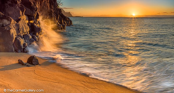 Photo of sunset at Hideaways Beach
