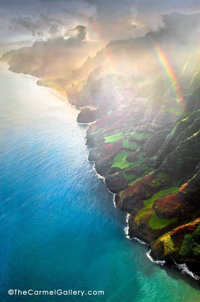 Na Pali Coast Rainstorm Photography Art | The Carmel Gallery