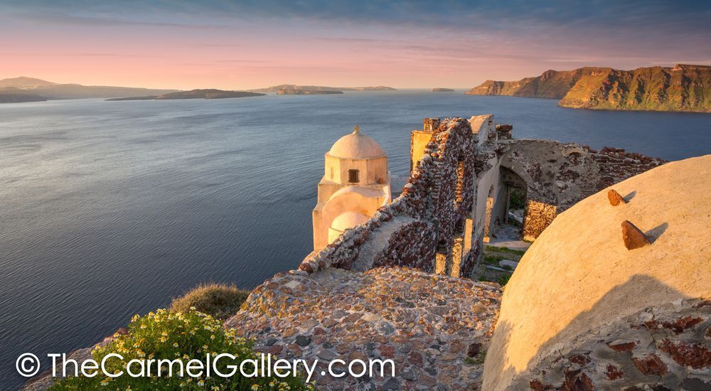 Old Oia Castle Ruins