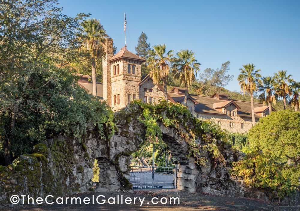 Old Rock Entrance Culinary Institute Photography Art | The Carmel Gallery